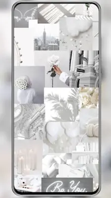 White Wallpaper android App screenshot 0