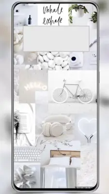 White Wallpaper android App screenshot 4