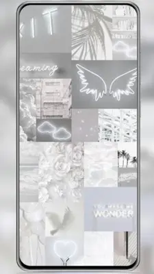 White Wallpaper android App screenshot 7